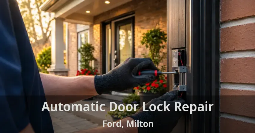 Automatic Door Lock Repair Ford, Milton - ON