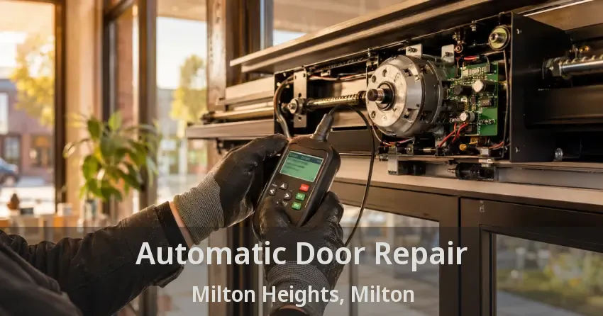 Automatic Door Repair Milton Heights, Milton - ON
