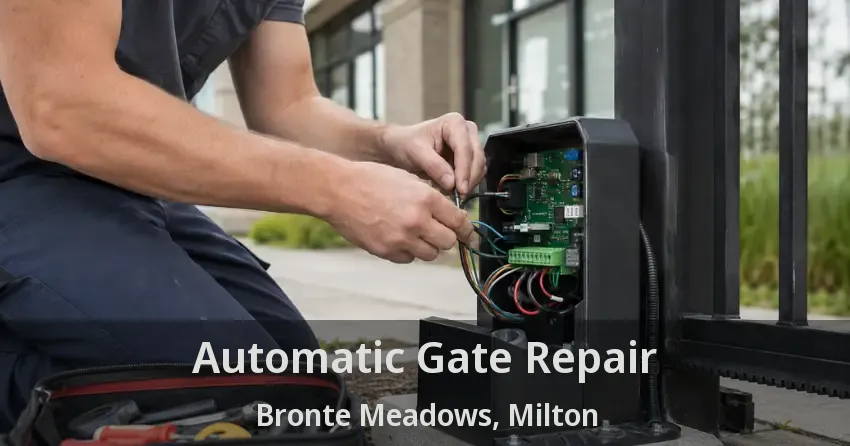 Automatic Gate Repair Bronte Meadows, Milton - ON