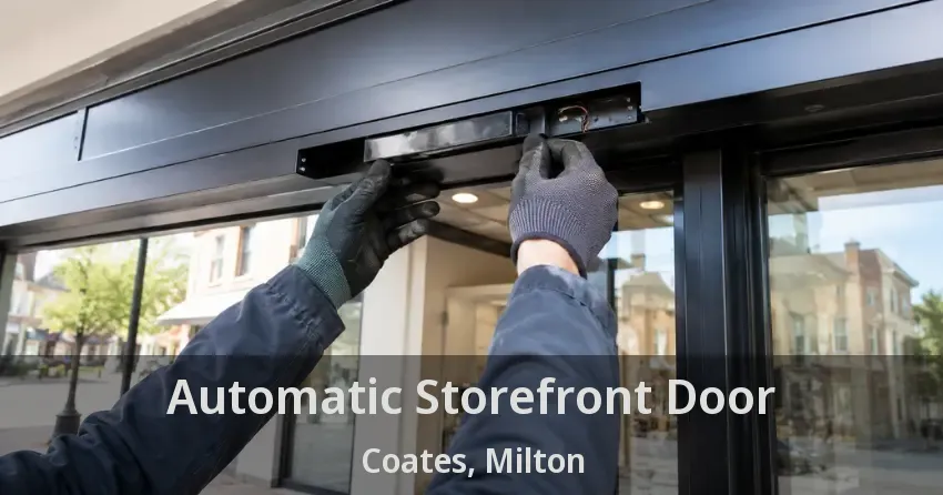 Automatic Storefront Door Coates, Milton - ON
