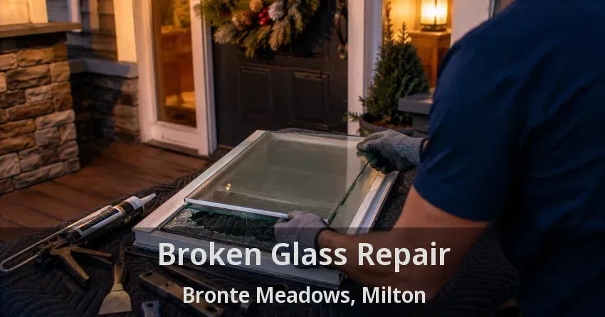 Broken Glass Repair Bronte Meadows, Milton - ON