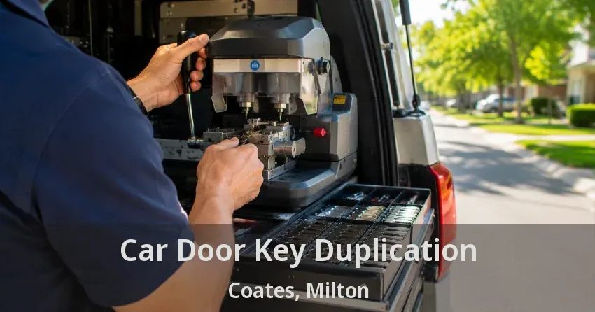 Car Door Key Duplication Coates, Milton - ON