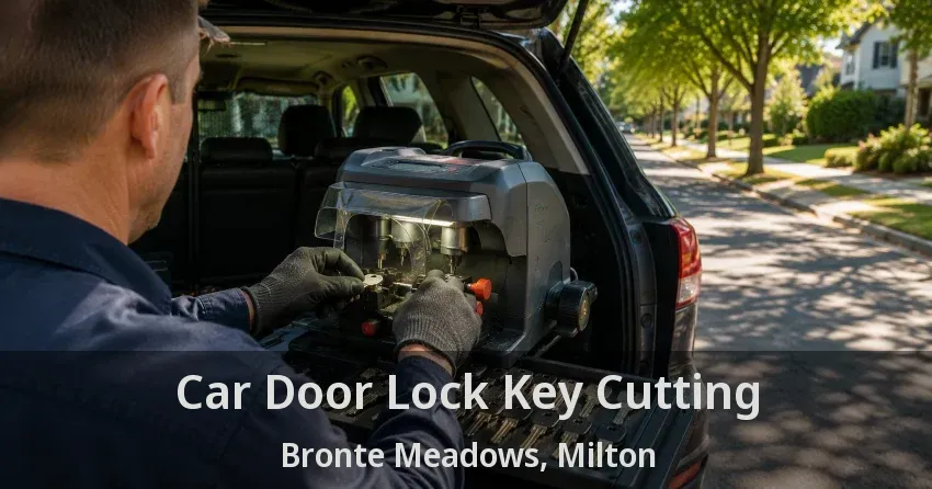Car Door Lock Key Cutting Bronte Meadows, Milton - ON