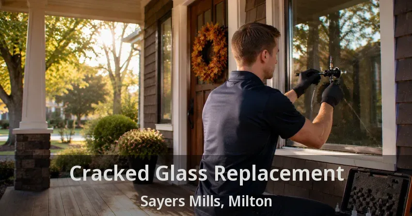 Cracked Glass Replacement Sayers Mills, Milton - ON