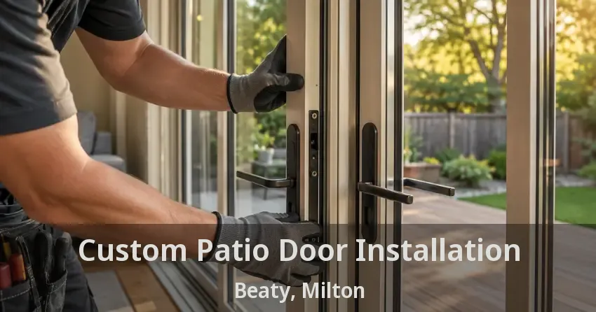 Custom Patio Door Installation Beaty, Milton - ON