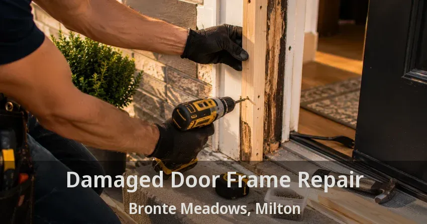 Damaged Door Frame Repair Bronte Meadows, Milton - ON