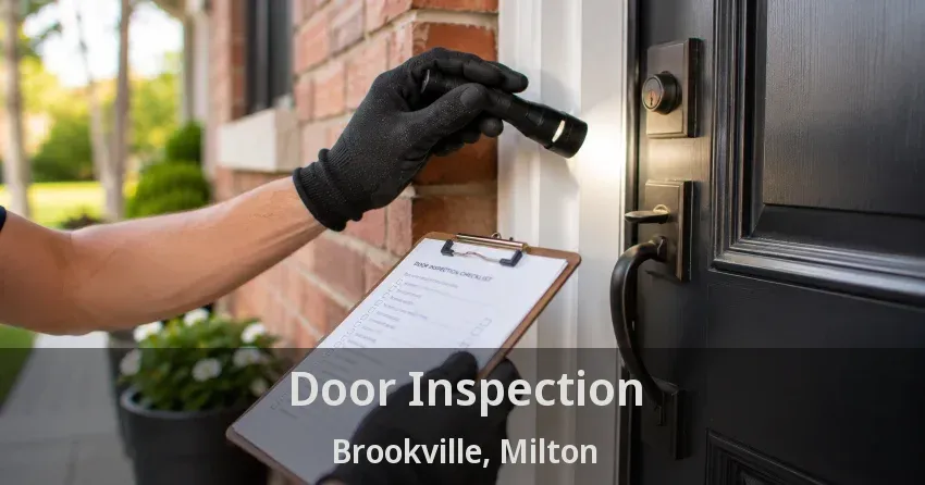 Door Inspection Brookville, Milton - ON