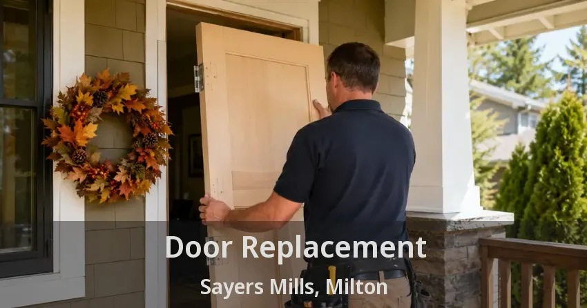 Door Replacement Sayers Mills, Milton - ON
