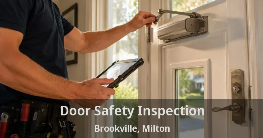 Door Safety Inspection Brookville, Milton - ON