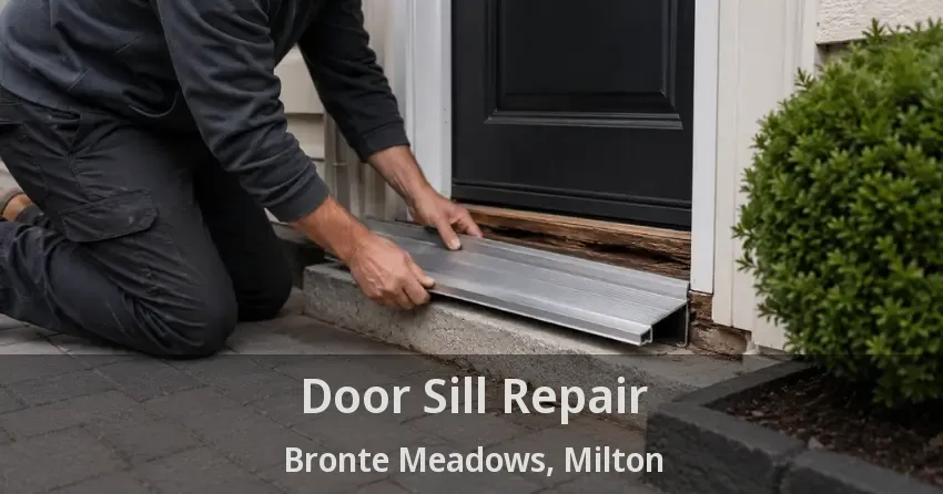 Door Sill Repair Bronte Meadows, Milton - ON
