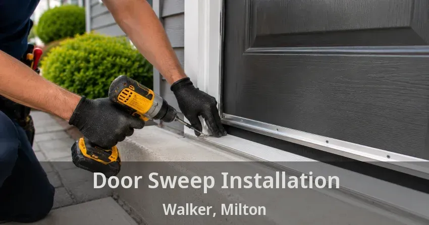Door Sweep Installation Walker, Milton - ON