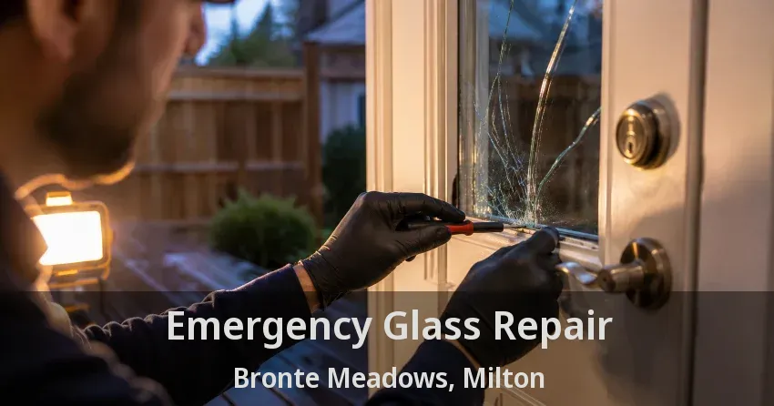 Emergency Glass Repair Bronte Meadows, Milton - ON