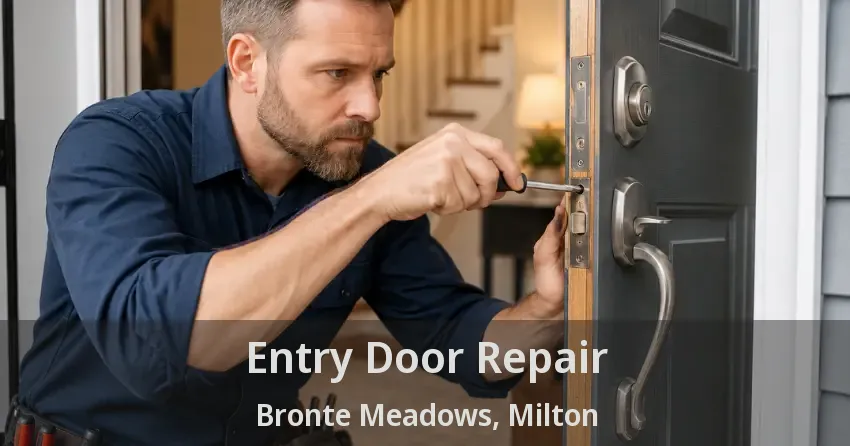 Entry Door Repair Bronte Meadows, Milton - ON
