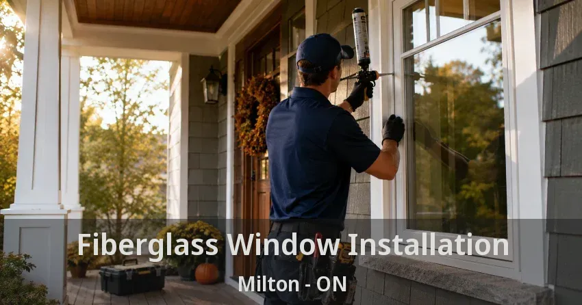 Fiberglass Window Installation Milton - ON