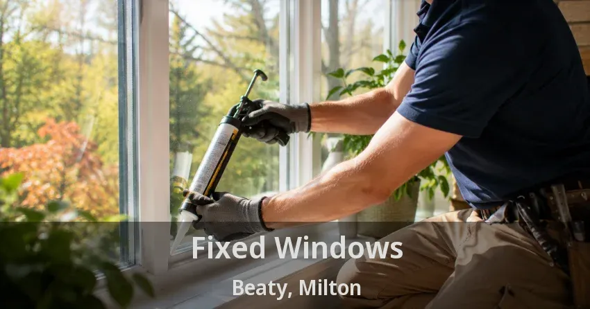 Fixed Windows Beaty, Milton - ON