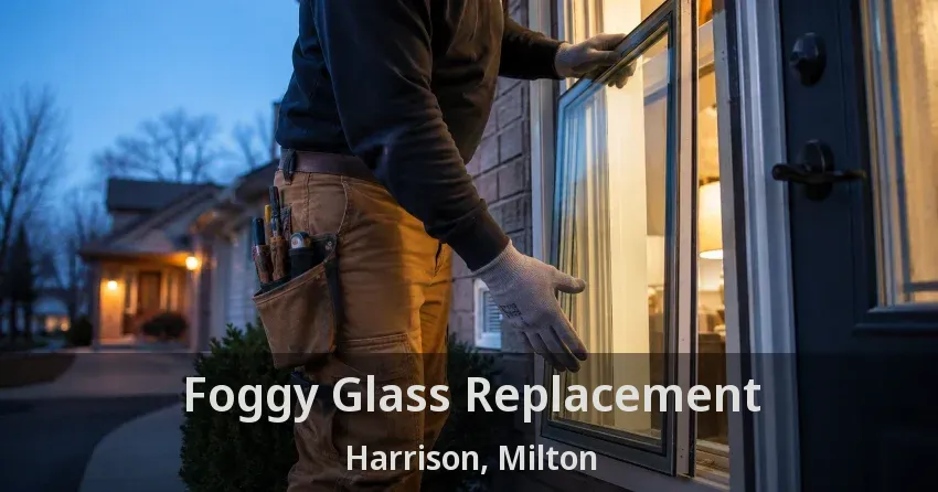 Foggy Glass Replacement Harrison, Milton - ON