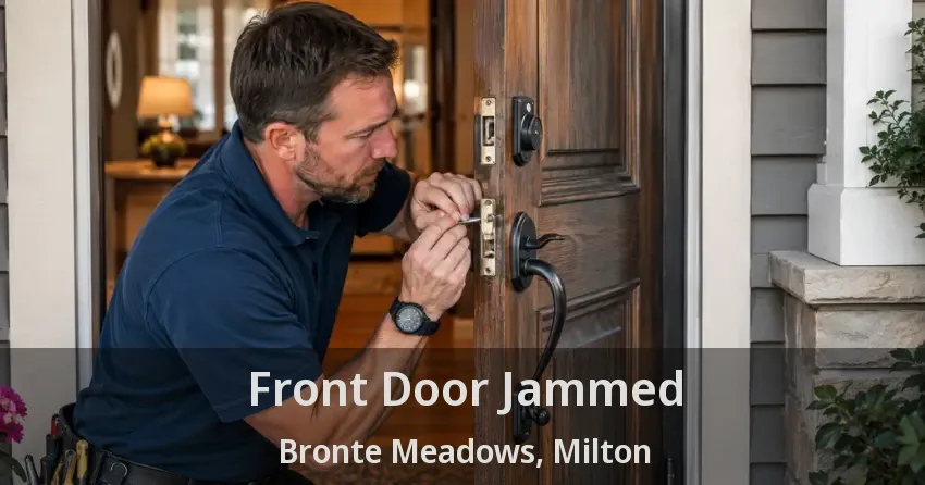Front Door Jammed Bronte Meadows, Milton - ON