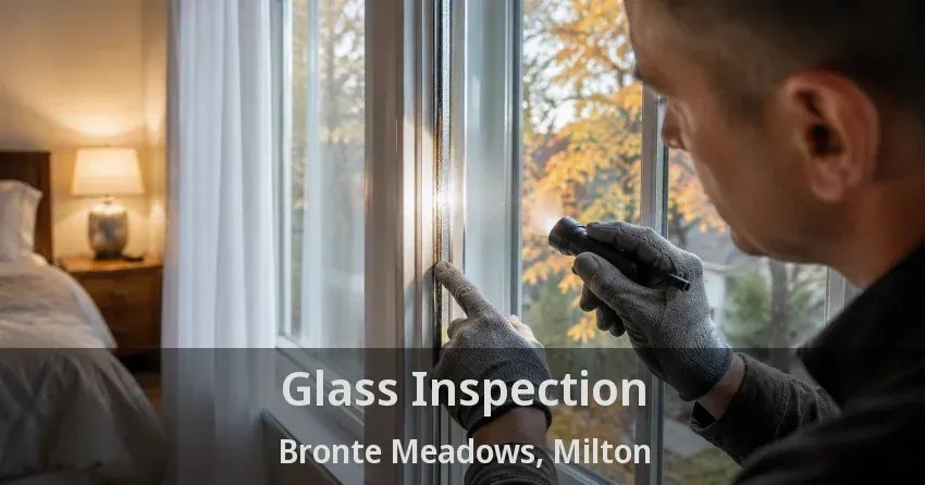 Glass Inspection Bronte Meadows, Milton - ON