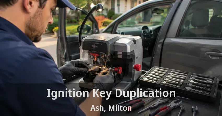 Ignition Key Duplication Ash, Milton - ON