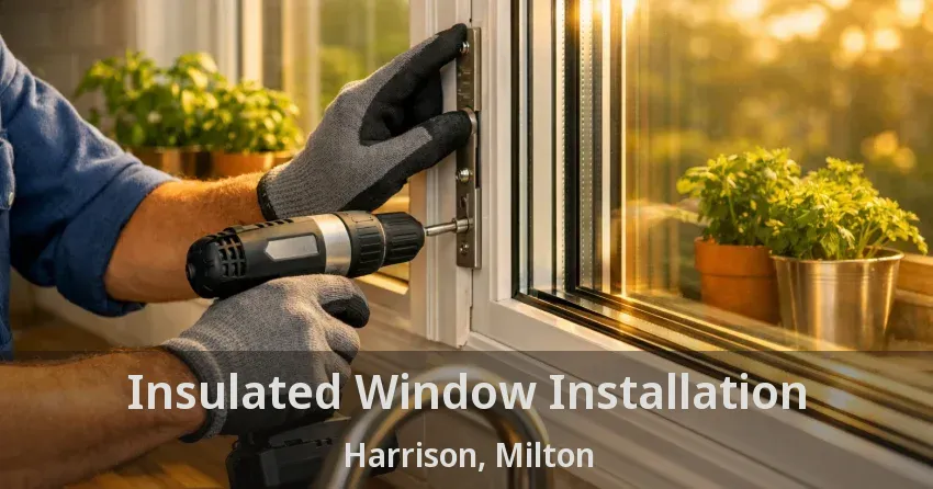 Insulated Window Installation Harrison, Milton - ON