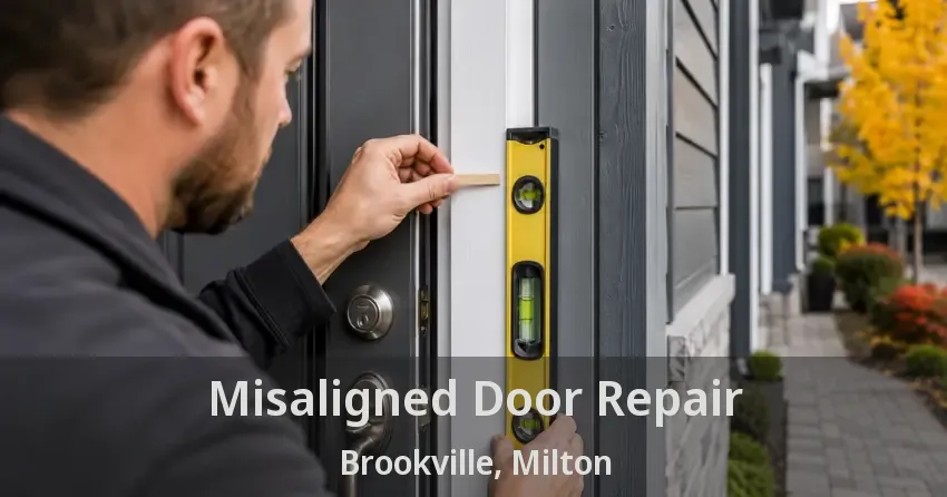 Misaligned Door Repair Brookville, Milton - ON