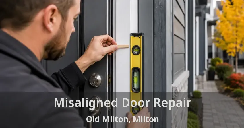 Misaligned Door Repair Old Milton, Milton - ON