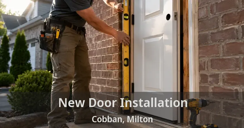 New Door Installation Cobban, Milton - ON