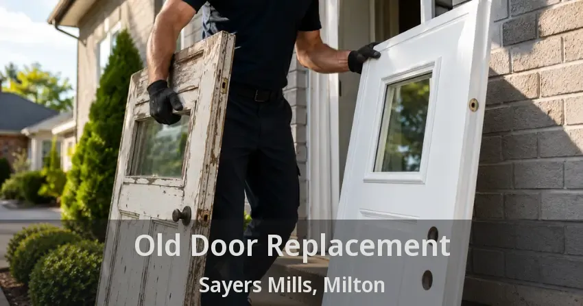 Old Door Replacement Sayers Mills, Milton - ON
