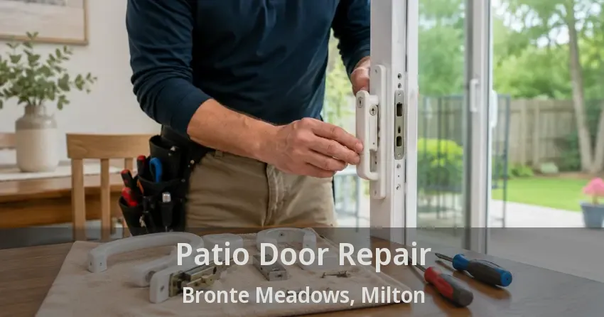 Patio Door Repair Bronte Meadows, Milton - ON