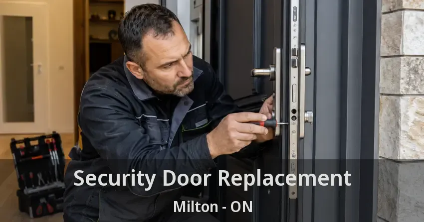 Security Door Replacement Milton - ON