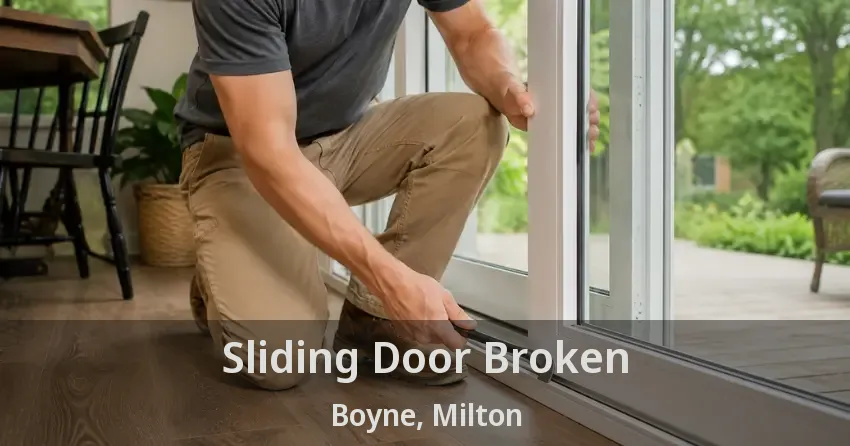 Sliding Door Broken Boyne, Milton - ON