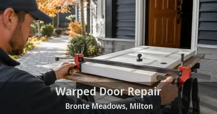 Warped Door Repair Bronte Meadows, Milton - ON