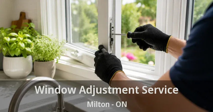 Window Adjustment Service Milton - ON