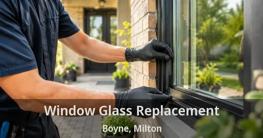 Window Glass Replacement Boyne, Milton - ON