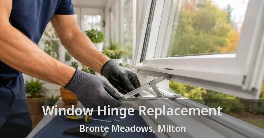 Window Hinge Replacement Bronte Meadows, Milton - ON