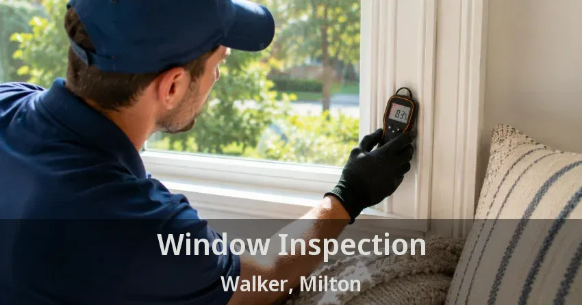 Window Inspection Walker, Milton - ON