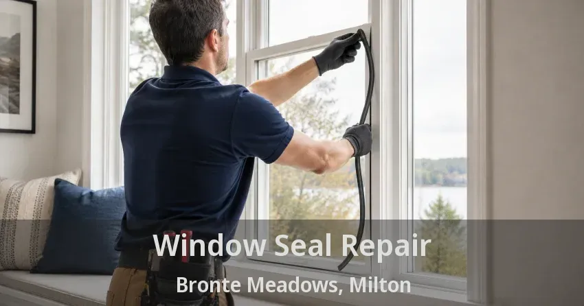 Window Seal Repair Bronte Meadows, Milton - ON