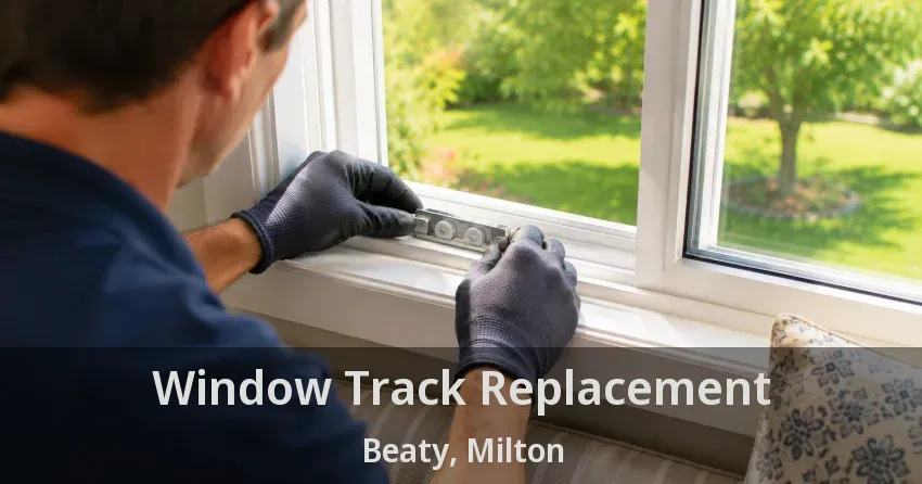 Window Track Replacement Beaty, Milton - ON