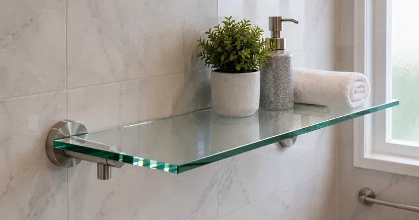 custom cut glass tabletop measured for exact fit Milton