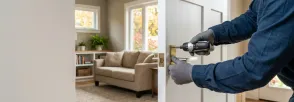 Install Interior Door Walker, Milton