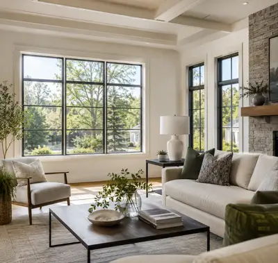 Completed interior project by Windows & Doors Milton